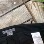 Vince Leather Trim Ponte Trousers Size 2 Photo 2