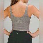 Lululemon  Align Tank Top Sports Bra Heathered Rover Gray Size 0 Photo 1