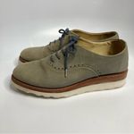 The office of Angela Scott leather sneakers Oxford shoes size 38 Green Photo 4