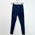 Buffbunny Athena High Rise Full Length Leggings Navy Blue Size Small Photo 2