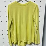 Sweaty Betty Women's Focus Training Long Sleeve Crewneck T-Shirt Green Size L Photo 2