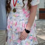 Adelyn Rae Floral Mini Dress Photo 1