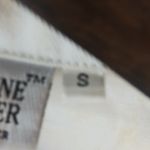 Christine Alexander S White Crystals Jeans Jacket Silver Photo 4