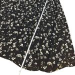 Black White Floral Dress Photo 2