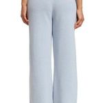 St. John ππ Wool Blend Pants Elasticized Waist Periwinkle Melange Blue XL NWOT Photo 2