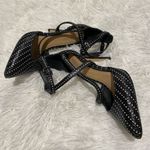 Gianni Bini  Stiletto Heel in Black White Dot Size 5.5 Photo 3