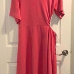 See By Chloe ✅ Casual Salmon Pink Side Cut Out Maxi Dress Picnic Brunch Photo 0