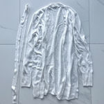 Gap sweater size Medium white linen cardigan belt Photo 0