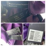 Kenneth Cole Rn81633 Vintage Y2K Reaction Eggplant Satchel Purse MFRP $69 Photo 8