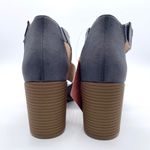 Naturalizer  Soul Christina Denim Leather Sandals Photo 5