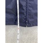 Woolrich  Women's Raincoat Blue Hoodie Size Small Nylon Jacket Cinch Waist long Photo 4