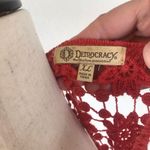 Democracy  BoHo crocheted tunic tank XL Photo 5