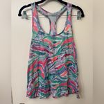 Lilly Pulitzer  Tiger Print Luxletic Racerback Tank Top Photo 1