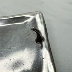 Vintage 1995 Western Rhinestone Belt Buckle Flower Scroll Silver ✨ Photo 10