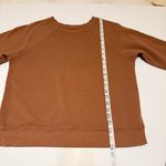 Mate the Label MATE Organic Cotton raglan sleeve Sweatshirt crewneck, color mocha, size M Photo 4