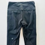 Lululemon Pace Rival Crop SE Marathon Mesh Black Size 4 Crossfit Gym Run Photo 5