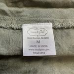 Mud Pie Women’s Flounce Peasant Tiered Green Leopard Animal Print Mini Dress med Photo 6