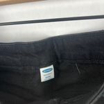 Old Navy Maternity Side Panel Skinny Jeans Women 12 Black Dark Wash Denim Cotton Photo 3