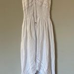 Blanco White Crotchet Dress Photo 0