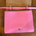 Bottega Veneta Pink Leather Crossbody Bag Suede Lining Snap Closure Photo 6