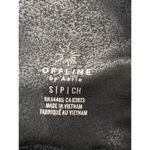 Aerie OFFLINE By High Waisted Shiny Black Skinny Legging Women’s Size Small Photo 3