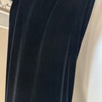 VTG Y2K 90s Marian & Maral Black Velvet Sleeveless Maxi Dress Gothic Witch Small Photo 6