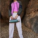 Free People Out of Left Field Jacket Pink and Green size Large Photo 1