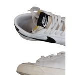 Nike Blazer Low Leather Sneakers White & Black 8.5 Photo 9
