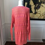 Free People NWT Hot Tropics V-Neck Sweater Pink S Photo 6