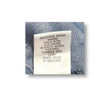 Studio JPR 1X Blue Chambray Denim Look Blouse Long Sleeve Tunic Top Boho Casual Photo 9