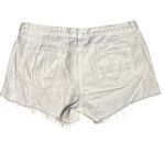 Rag and Bone Marin Bright White Cut-Off Distressed Jeans Shorts White Size 31 Photo 4