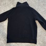 Peloton  women’s ribbed side zip black Sweatshirt with front pocket logo‎ size SM Photo 1