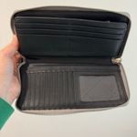 Michael Kors Jet Set Travel Continental Wristlet Wallet in Gray Signature Logo Photo 4