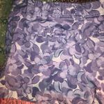 New York And Company  Floral Purple Casual Shorts Photo 4