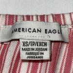 American Eagle NWOT • • Red & White striped • cropped top • XS • ties at waist Photo 2
