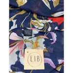 LIB Women's Shear Shawl Blue Photo 2