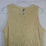 Dawn Joy Fashions Vintage Cream Crochet Lace Sleeveless Maxi Dress Size M Size M Photo 9
