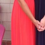 City Triangles Coral/orange prom dress Photo 0