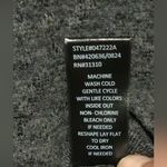 AGB dolman sleeve cowl neck sweater. NWT Medium Gray Photo 5