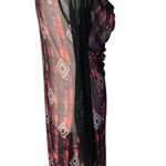 Ursula Beltrame Designs Cowl Neck Mesh Long Sleeve Midi Dress Size undefined Photo 72