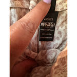 REWASH  Cream Tan Leopard Animal Print Paperbag Shorts Size XL Photo 5