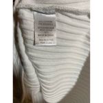 Heart & Hips  FRONT BUTTON DETAIL RIBBED BODYSUIT White Medium Photo 4