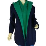 VINTAGE 1980'S AUTHENTIC MACKINTOSH BLUE & GREEN WOOL VEST COAT (M) Size M Photo 0