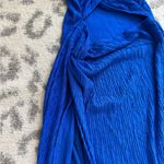 SheIn Women's Blue Cutout Maxi Dress Photo 2