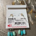 CHAPS  Boho Style Earrings NWT Photo 1