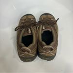 Keen  brown leather targhee lace up shoes low top hiking work shoes womens size 7 Photo 4