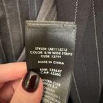 Liverpool  Black & White Wide Stripe Blazer Size XL Photo 2