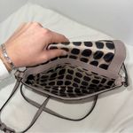 Kate Spade SPENCER'S Beige Mauve Suede & Pebbled Leather Envelope Crossbody Photo 10