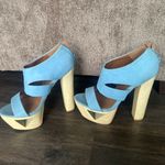 Baby Blue Heels Size 7.5 Photo 1