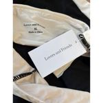 Lovers + Friends  Moani Strapless One Piece in Black & White X-Large New swim Photo 5